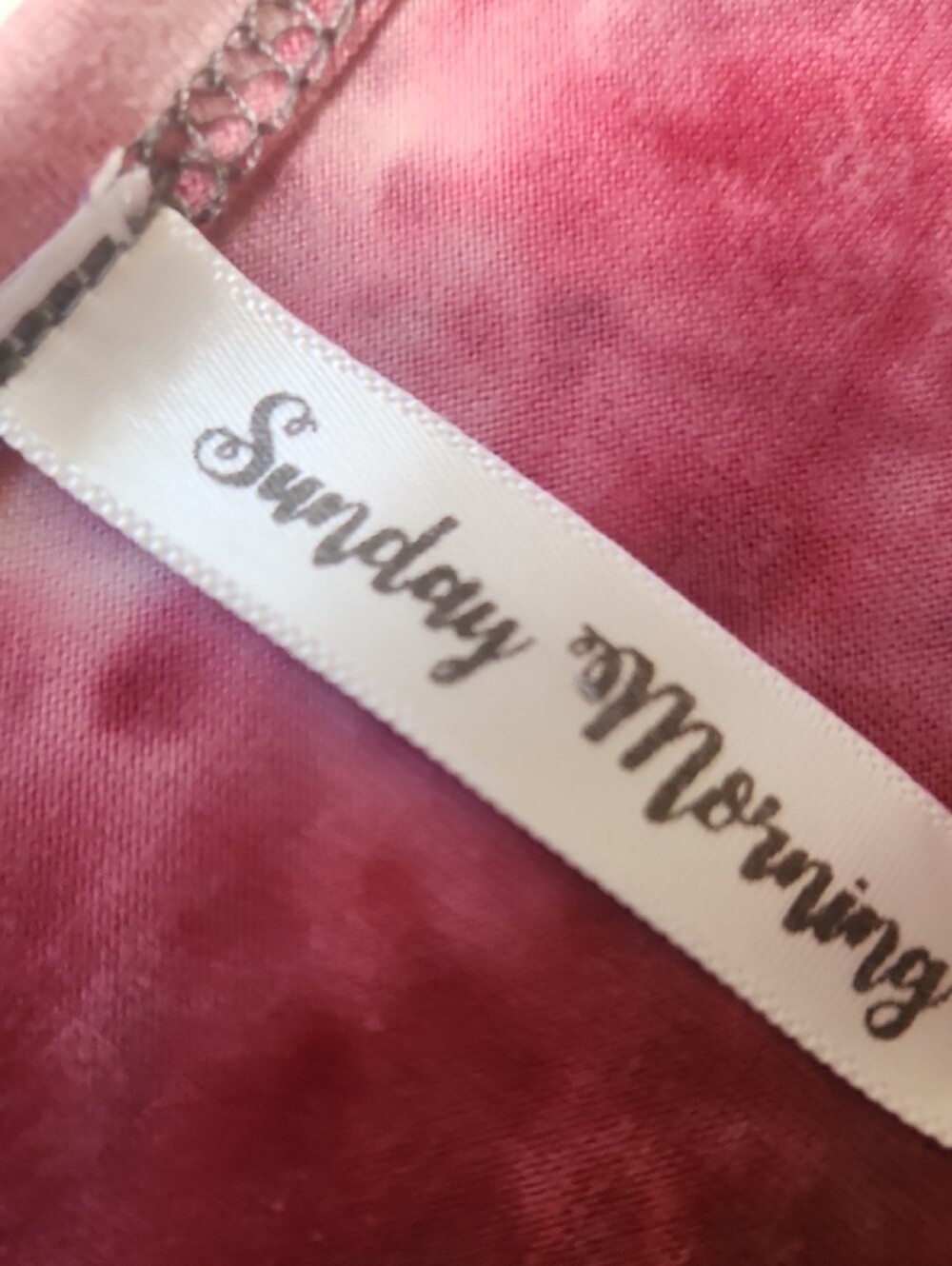 🐦 Sunday Tie-Dye Open Front Cardigan - Purple, Black & Red - Picture 2 of 9
